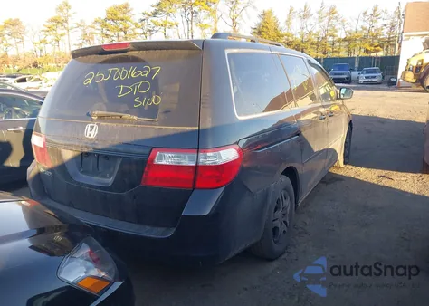 2007 Honda Odyssey Ex-L from USA, damaged, VIN 5FNRL38757B016594